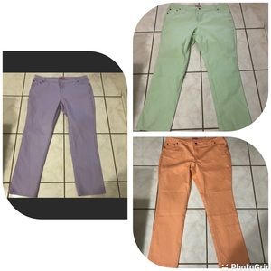 Woman within jeans Lot 3 size 22T